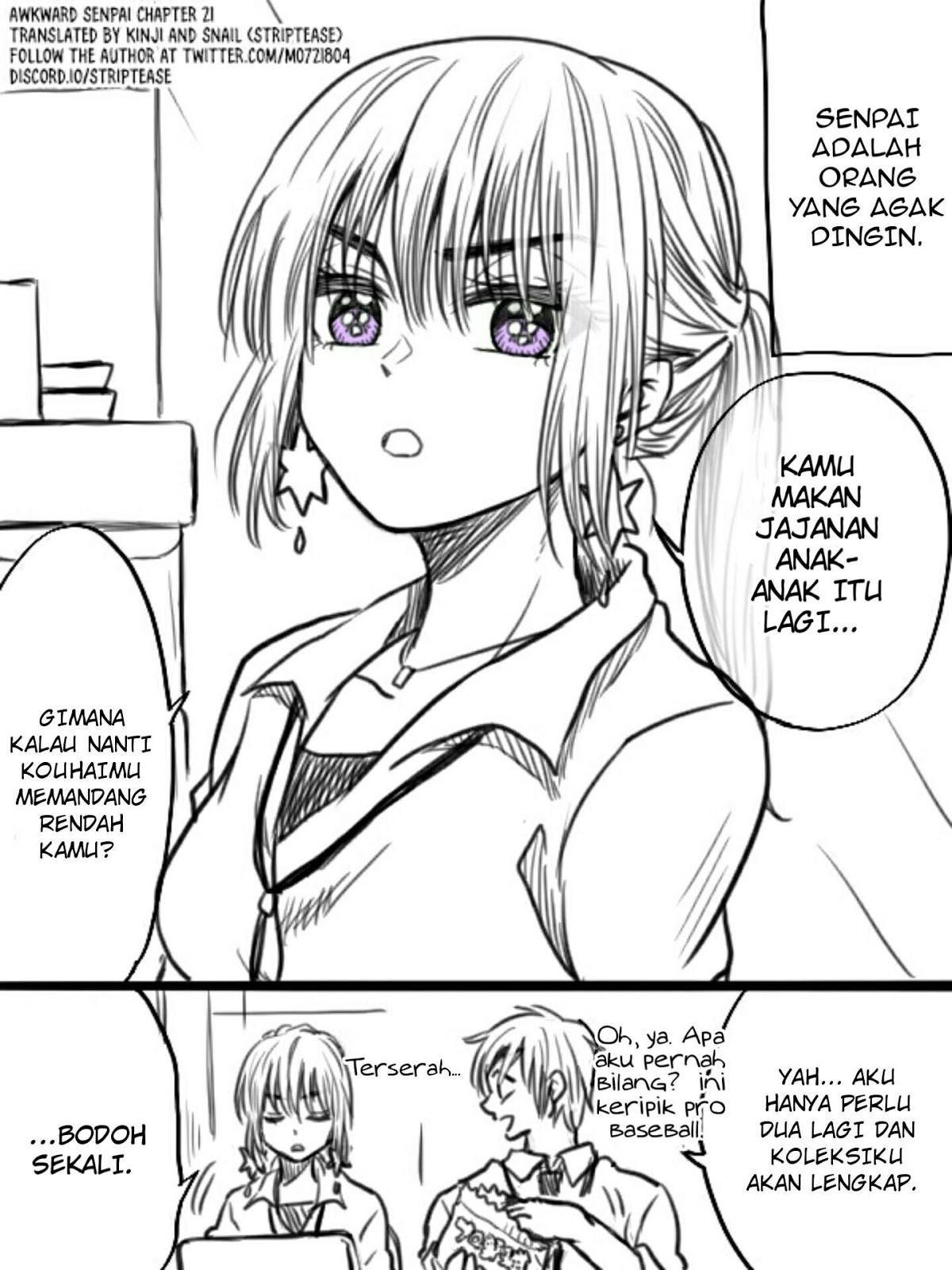 Awkward Senpai Chapter 21 Gambar 1
